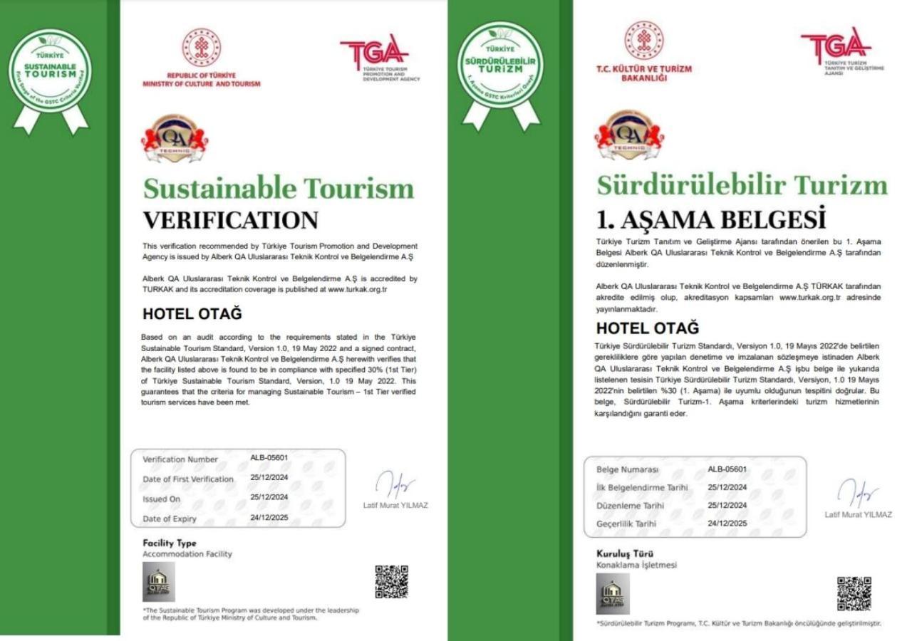 איסטמבול Hotel Otag מראה חיצוני תמונה